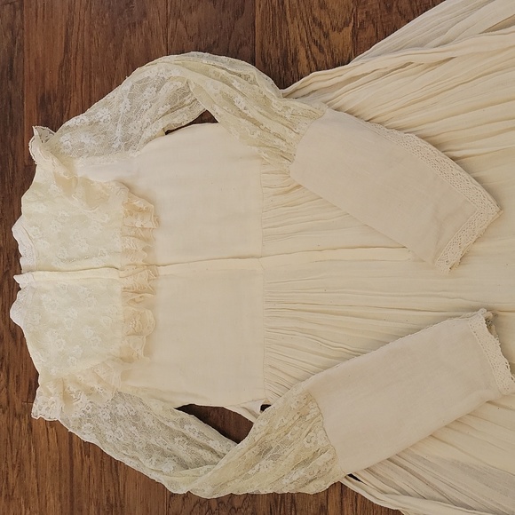 EUC Gunne Sax 1970's(?) floor length dress - Size 6 - Picture 6 of 10
